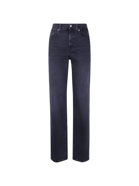 Blugi cu picior larg 7 For All Mankind gri