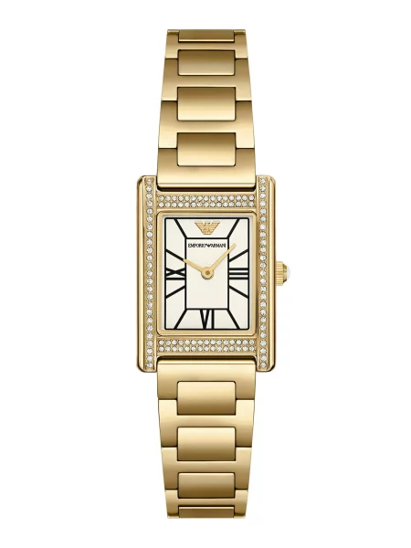 Emporio Armani Ceas analogic auriu alb