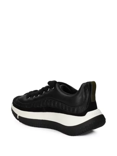 Sneakerși 4ccccees din piele negru