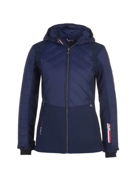 Geacă Peak Mountain softshell albastru
