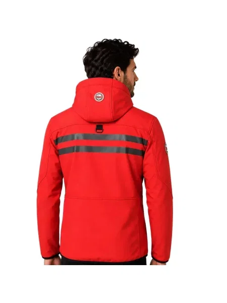 Turystyczna kurtka softshell GEOGRAPHICAL NORWAY ROYAUTE ASS A czarna