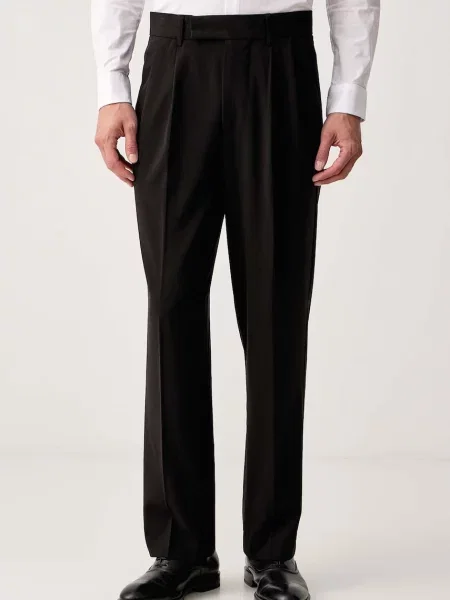 Lindbergh pantaloni de costum pentru bărbați negru