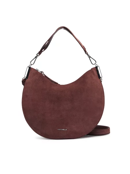 Coccinelle Ročna torba QKG Coccinellesunup Suede E1 QKG 13 02 01 Bordo rdeča