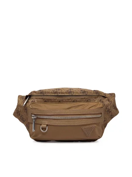 Τσαντάκι μέσης Guess μπεζ