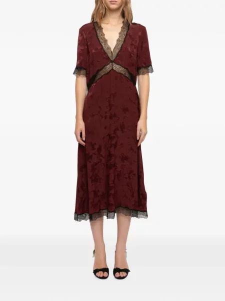Rochie Zadig&voltaire din jacard roșu