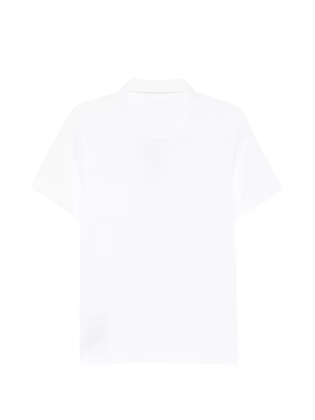 Tricou polo Barbour alb