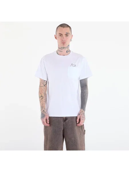 Tricou RIPNDIP Lord Nermal S/S Pocket Tee White XS alb
