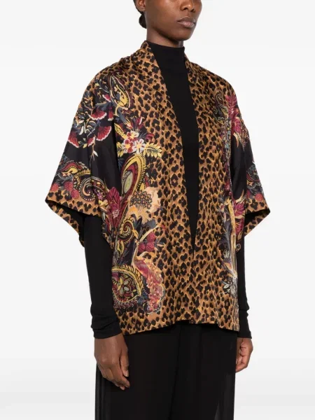 Cămașă Etro cu imagine cu model paisley negru