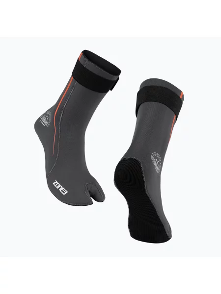Skarpety neoprenowe Active Flex Swim 3 mm grey/orange czarne