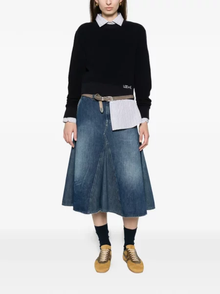 Pulover Loewe de lână albastru