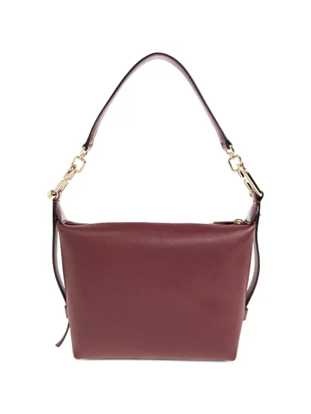 Geantă shopper Furla din piele roșu