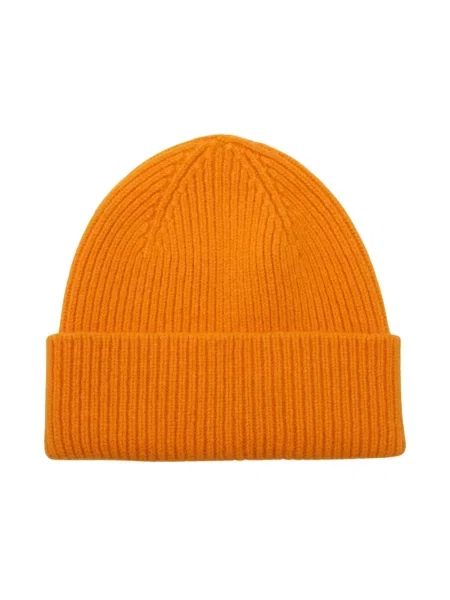 Czapka Le Bonnet wełniana pomarańczowa
