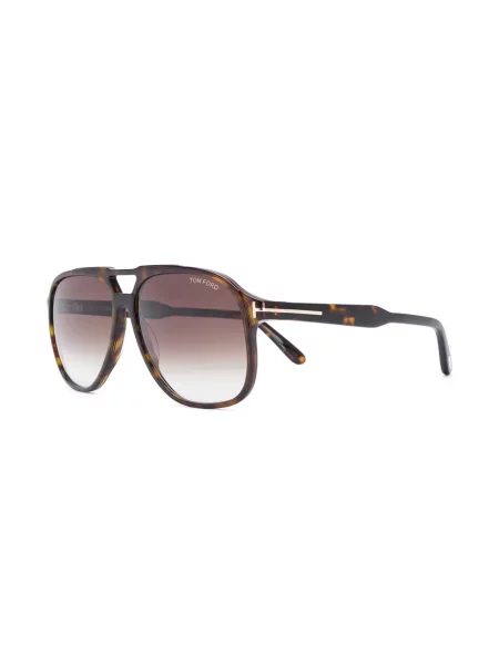 Saulės akiniai Tom Ford Eyewear ruda