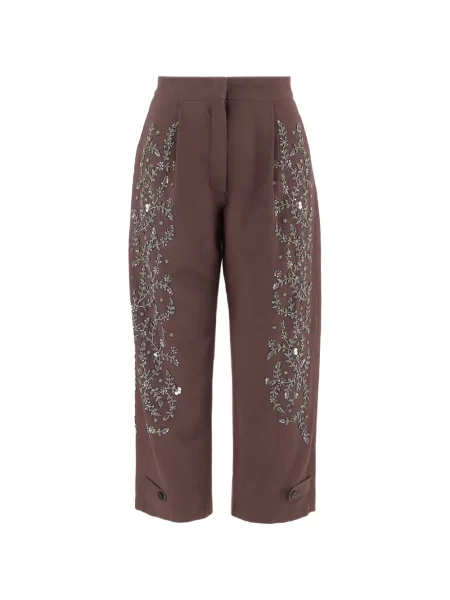 Pantaloni Stella Mccartney maro