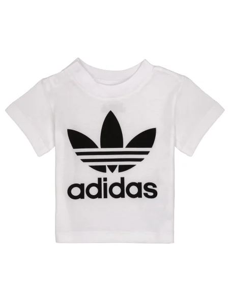 Tricou copii Adidas alb