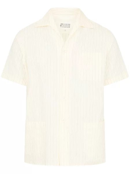 Къс риза Maison Margiela бяло