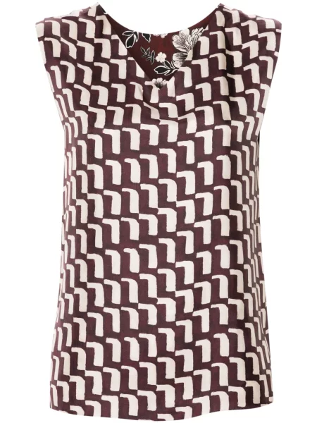 Bluzka S Max Mara czerwona