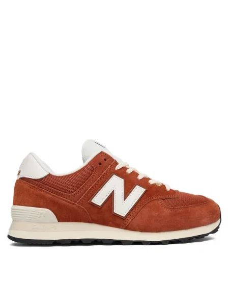 New Balance Sneakersy Brązowy czerwone