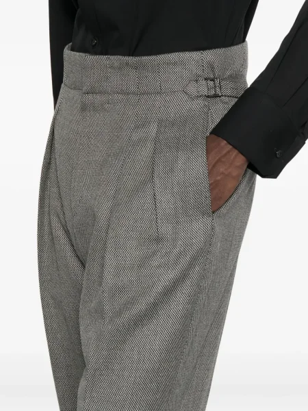 Pantaloni Tom Ford de lână gri