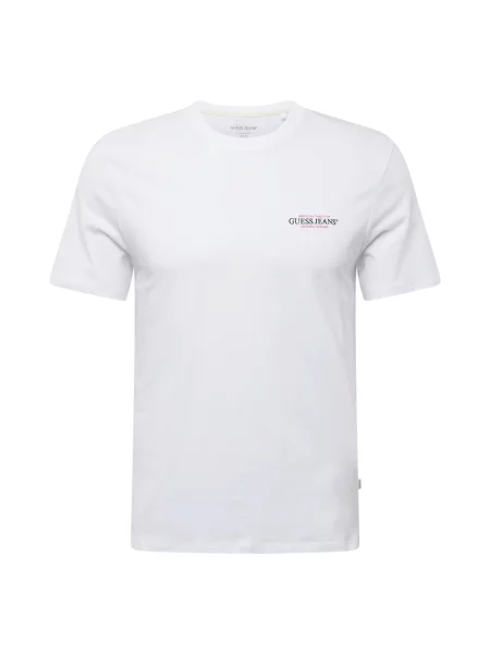 GUESS Tricou American Tradition roșu / negru alb