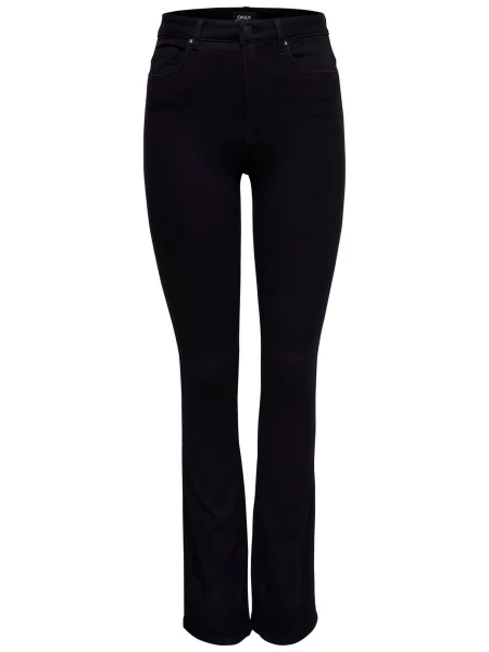 Proste jeansy Only czarne