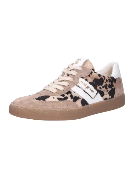 Sneakersy Paul Green sznurowane beżowe