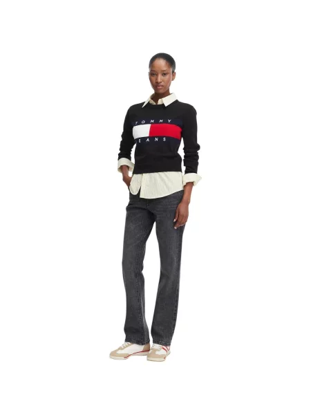 Pulover Tommy Hilfiger negru