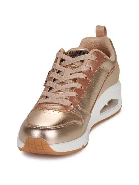 Pantofi Skechers auriu