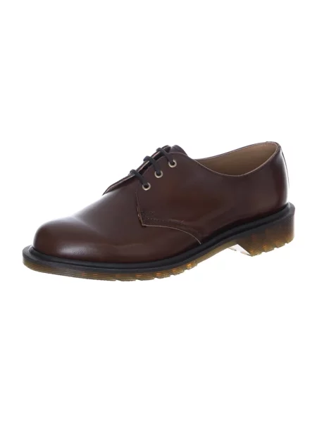 Półbuty Dr. Martens skórzane brązowe