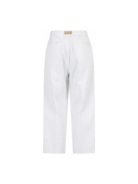 Pantaloni White Sand alb