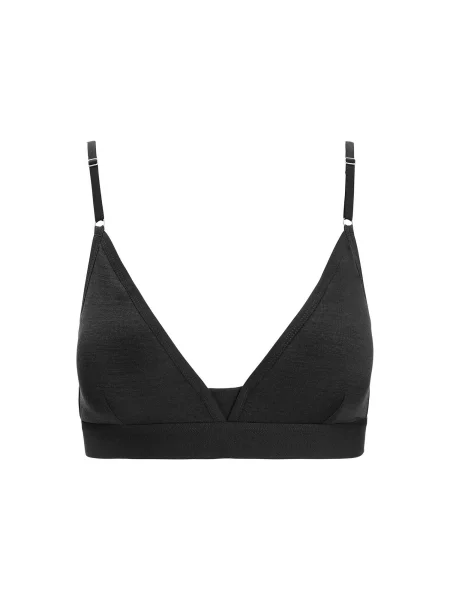 ICEBREAKER Sutien sport Siren' negru