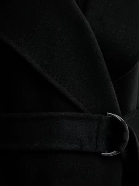 Вовняне пальто MMC STUDIO VESPERE.COAT чорний