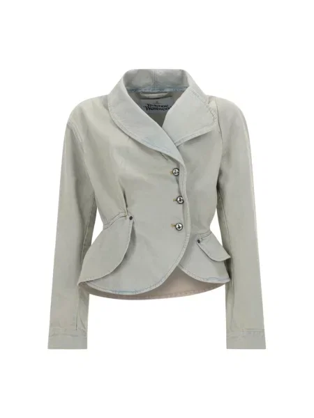 Kurtka jeansowa Vivienne Westwood niebieska