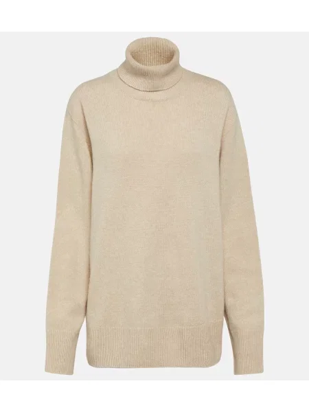 Heláncă The Row de lână bej