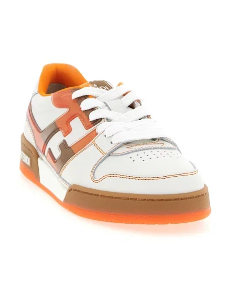 Sneakersy Fendi skórzane
