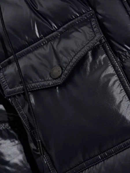 Geacă cu puf Moncler negru
