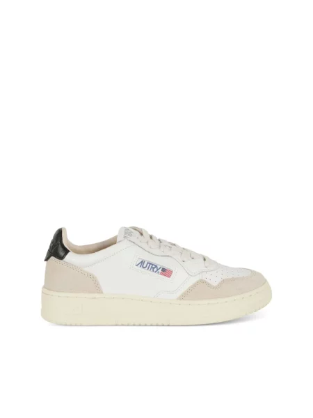 Sneakersy Autry skórzane białe