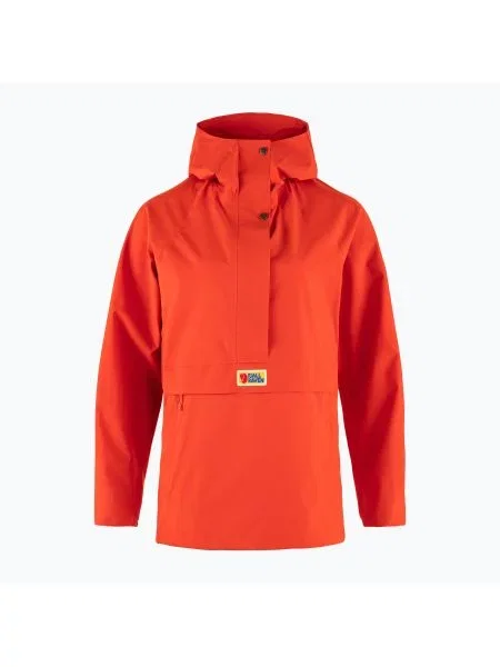 Kurtka przeciwdeszczowa Fjällräven Vardag Hydratic Anorak flame orange pomarańczowa