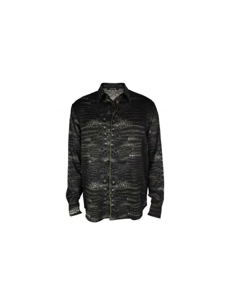 Koszula Roberto Cavalli z nadrukiem