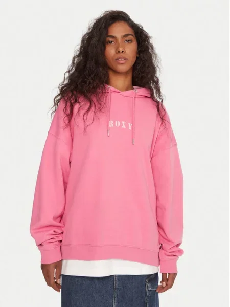 Roxy Bluza Lineup Oversize różowy