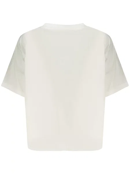 Tricou Guess Jeans clasic scurt alb