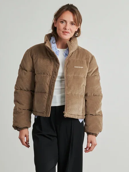 Geacă de blugi Guess Jeans bej