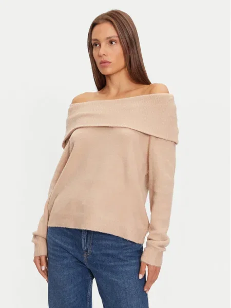 Brave Soul Пуловер бежов