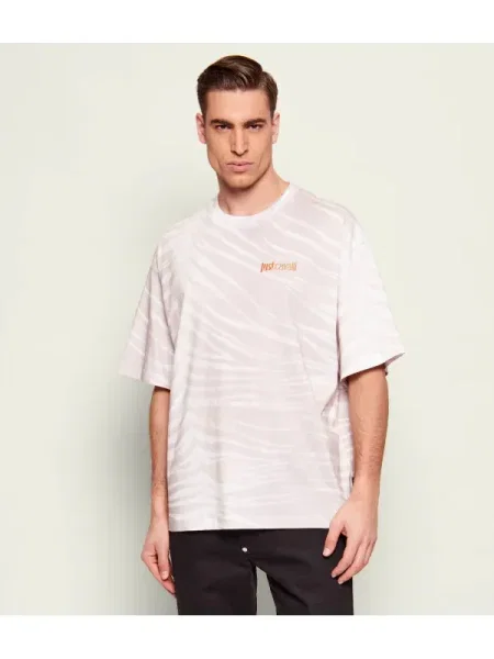Just Cavalli Tricou | Relaxed fit bej