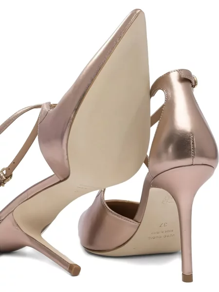 Pantofi cu toc Lella Baldi roz