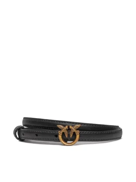Remen za struk Pinko Love Berry H1 Belt PE 24 Black crna