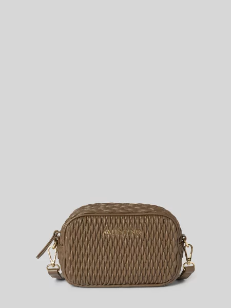 Torebka na długim pasku z aplikacją z logo Valentino Bags