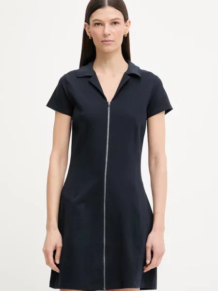 G-Star sukienka z wiskozą Soft sculpt fit flare