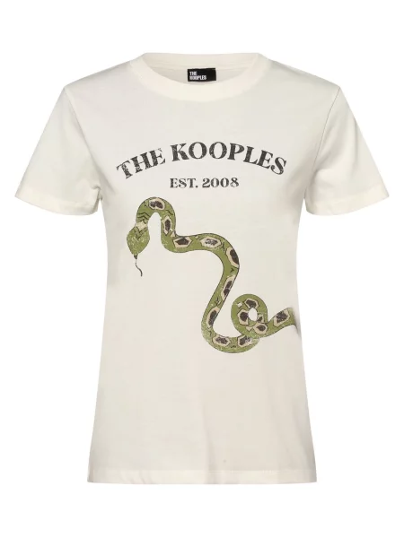 The Kooples T-shirt Kobiety 3 biały