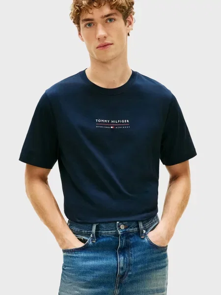 Футболка Tommy Hilfiger синя